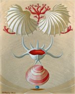 Maruja Mallo, ‘Naturaleza viva XII’, 1943. Colecci&oacute;n de Arte Fundaci&oacute;n Mar&iacute;a Jos&eacute; Jove. &copy; Maruja Mallo, VEGAP, Santander, 2024