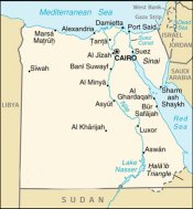 Mapa de Egipto