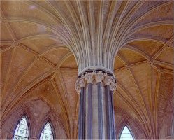 Interior de la Catedral de Lincoln