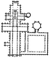 Planta de la Catedral de Salisbury