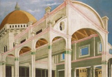 [2] Gentile Bellini (Venecia (?), 1429-Venecia 1507), La Anunciaci&oacute;n, c. 1475 (The Annunciation). T&eacute;cnica mixta sobre tabla. 133 x 124 cm. Madrid, Museo Thyssen-Bornemisza.