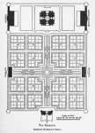 Plano del Taj Mahal de Agra (India)