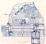 Planta de los jardines del Generalife