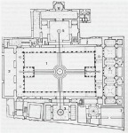 Planta del patio de los Leones