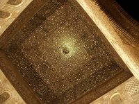 Techumbre del interior de la Torre de Comares, Galer&iacute;a de Fotos de Granada de V&iacute;ctor Ovies