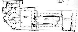 Planta de la Iglesia del Santa Sepulcro de Jerusalem