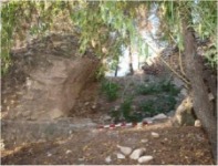 Aljibe 1 situado en el segundo recinto