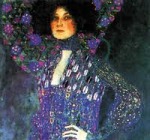 KLIMT, Gustav, Retrato de Emilie Fl&ouml;ge, 1902, &oacute;leo sobre lienzo, 181 x 84 cm., Historisches Museum der Stadt Wien, Viena [Detalle]