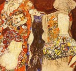 KLIMT, Gustav, La novia, 1917/18, &oacute;leo sobre lienzo, 166 x 190 cm., col. privada [Detalle]