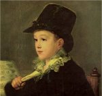 Mariano de Goya, 1815, &oacute;leo sobre tabla, 59 x 47 cm., Colecci&oacute;n Particular del Duque de Alburquerque, Madrid