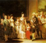 Familia de Carlos IV, 1800-1801, &oacute;leo sobre lienzo, 280 x 336 cm., Museo del prado, Madrid [Detalle]