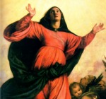 1516 Retablo de La Asunci&oacute;n para la Iglesia de Santa Mar&iacute;a Gloriosa dei Frari de Venecia [Detalle]