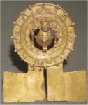 Pectoral de Zaachila, Museo Nacional de Antropolog&iacute;a, Ciudad de M&eacute;xico
