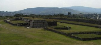Plaza principal de Tula