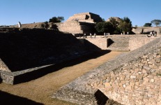 Recinto donde se jugaba el Juego de pelota, Monte Alb&aacute;n