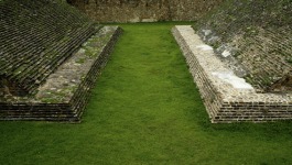 Recinto donde se jugaba el Juego de pelota, Monte Alb&aacute;n