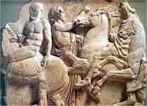 Fidias. Jinetes del friso de las Panateneas