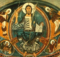 Pantocrator de la Iglesia de San Clemente de Taull, Lerida