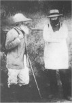 Camille y Cezanne hacia 1860