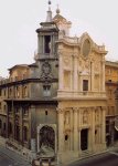 BORROMINI, Francesco, Fachada de San Carlo de las cuatro fuentes, Roma
