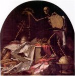 VALD&Eacute;S LEAL, Las postrimer&iacute;as, 1672, &oacute;leo sobre lienzo,  Sevilla, Espa&ntilde;a