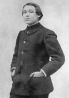 Foto, cuando expone junto con Ricard Canals en Par&iacute;s, en la XV exposici&oacute;n de pintores impresionistas y simbolistas del a&ntilde;o 1897.