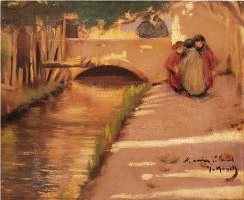 Isidre Nonell,  Rac&oacute; del Rec, Barcelona, 1895