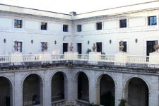 Patio del Palacio de la Aduana de M&aacute;laga