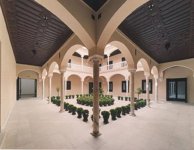 Patio del Museo Picasso de M&aacute;laga