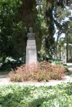 Monumento en el Parque de M&aacute;laga a Rub&eacute;n Dar&iacute;o