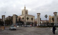 Entrada principal del Puerto de M&aacute;laga