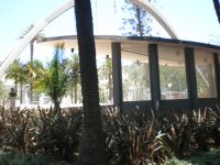 Recinto Eduardo Oc&oacute;n en el Paseo del parque de M&aacute;laga