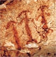 Antropomorfos del Abrigo de la Balsa de Calicanto