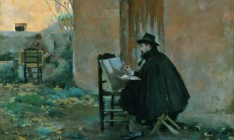 Plaza de toros de Barcelona, 1884. &Oacute;leo sobre lienzo, 53,7 x 72,4 cm. Barcelona, Museu de Montserrat.