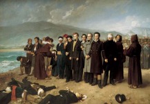 El fusilamiento de Torrijos, de Antonio Gisbert