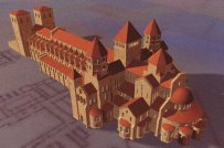 Reconstrucci&oacute;n del monasterio del Cluny