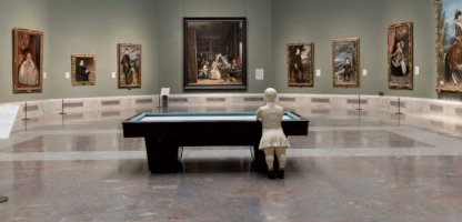 Salas de la exposici&oacute;n “Juan Mu&ntilde;oz. Historias de Arte” Foto &copy;Museo Nacional del Prado/Luis As&iacute;n