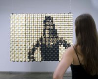 Daniel Rozin. "Weave Mirror" 2007  