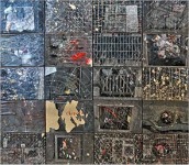 Kena, ‘Adherencias’, t&eacute;cnica Mixta, 11&deg; Encuentro Estatal Arte Contempor&aacute;neo  