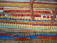 "La Maquila en Galeras", una acci&oacute;n colectiva de Jorge Restrepo, con mujeres campesinas en Guinope, Honduras. Foto de Donaldo Altamirano, 2004