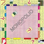 Michael L&oacute;pez. Tablero de Monopolio del arte  