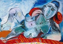 PICASSO, Pablo, 'Mujer desnuda con collar', 1968