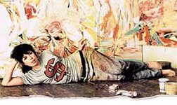 La artista Cecily Brown en la portada de Vanity Fair