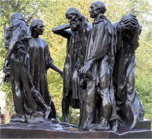 RODIN, Augusto, ‘Los burgueses de Calais’, bronce