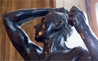RODIN, Auguste, ‘La edad de bronce’ [Detalle]