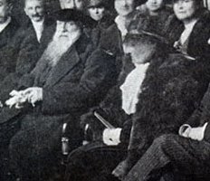 Rouse Beuret y Rodin en Meudon, 1917