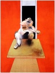 BACON, Francis, Figura en movimiento, 1985