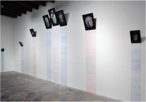 Annete Messager "Las l&iacute;neas de la mano" 1990