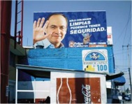 Oscar Herna&iacute;n Bravo "Manos limpias" Intervencion in-situ  