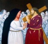 Fernando Botero, Jes&uacute;s encuentra a su madre, 2011
